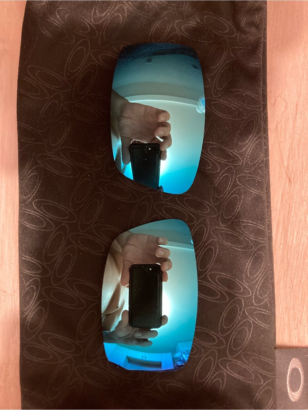 Oakley Blue Mirror Replacement Lenses for gascan